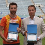 De Sanctis e Valeri premiati durante la Giornata degli Sportivi d'Elite