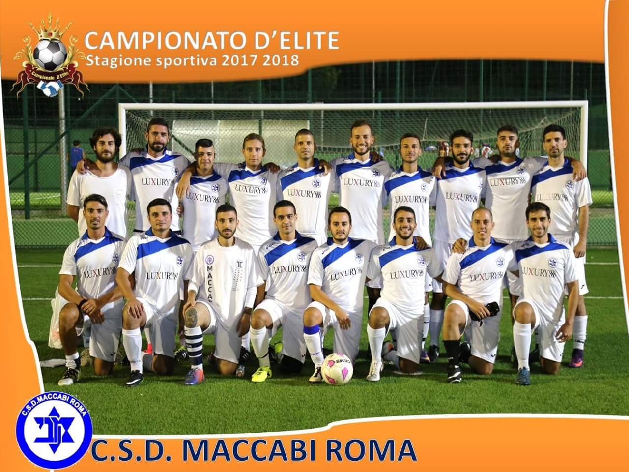 foto di squadra Maccabi