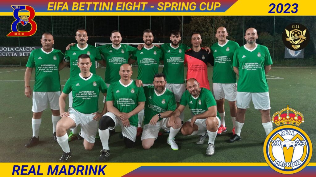 Real Madrink EIFA BETTINI EIGHT Spring Cup