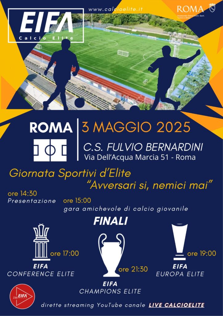 EIFA Locandina Finali D'Elite